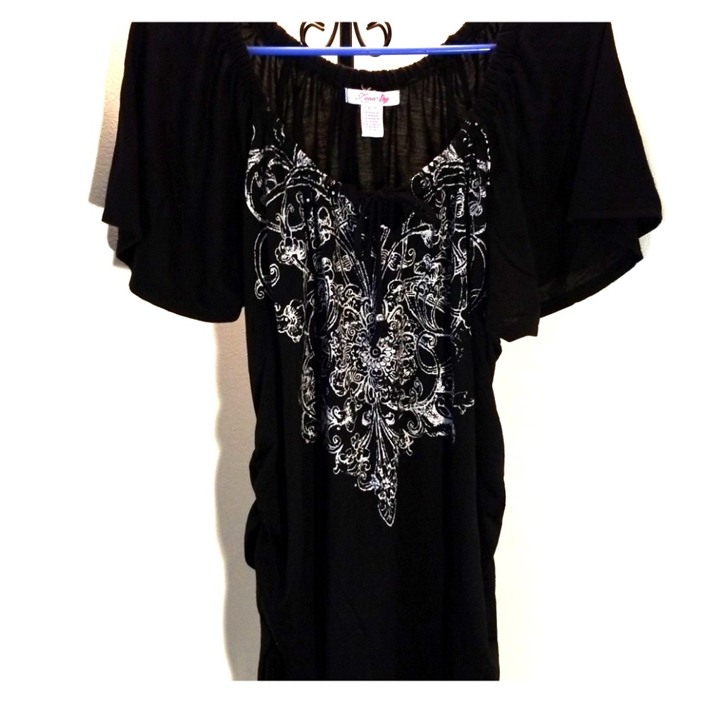Short sleeve blouse